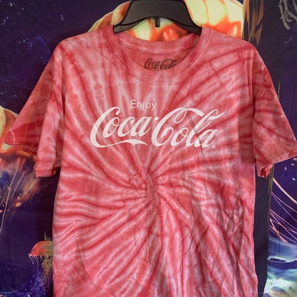 Other - Coca-Cola/Coke L Tie Die Shirt